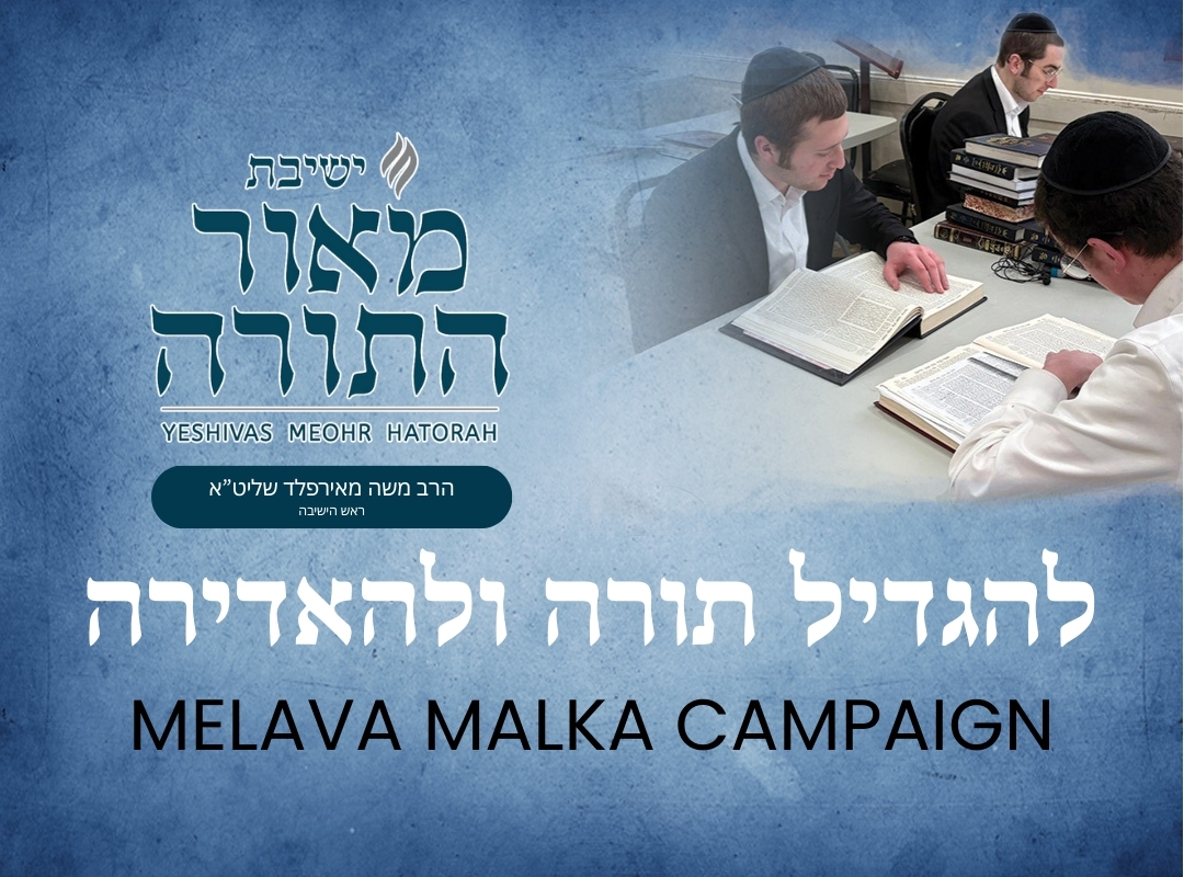 Yeshivas Meohr Hatorah - Students Learning